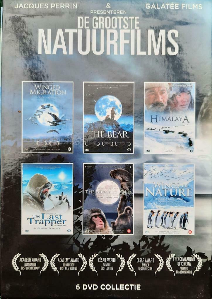 Fantastische box met de 6 mooiste natuurfilms !, Cd's en Dvd's, Dvd's | Avontuur, Zo goed als nieuw, Ophalen of Verzenden