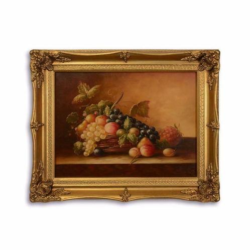 olieverf schilderij, een stilleven- fruitschaal -prachtige l, Maison & Meubles, Accessoires pour la Maison | Peintures, Dessins & Photos