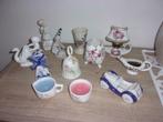 bibelots, bougeoirs, moulin delf entr'autres, Maison & Meubles, Moins de 25 cm, Enlèvement ou Envoi, Utilisé, Bougie