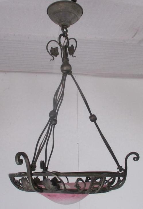 kleine art deco lamp Schneider coup 10, Antiek en Kunst, Antiek | Verlichting, Ophalen