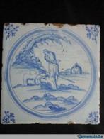 Carreaux/faïence bleu de Delft du 18èm siècle (13/12.50cm), Antiquités & Art, Antiquités | Céramique & Poterie, Enlèvement ou Envoi