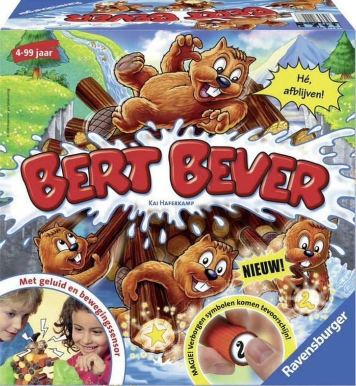 Ravensburger Bert Bever, Hobby en Vrije tijd, Gezelschapsspellen | Overige, Zo goed als nieuw, Een of twee spelers, Drie of vier spelers