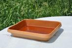§  plat a gratin terre cuite emaillée, Maison & Meubles, Enlèvement ou Envoi, Poterie rustique, Poterie, Utilisé