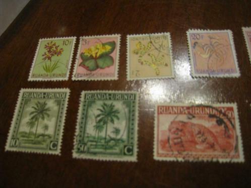 timbres lot ruanda burundi, Timbres & Monnaies, Timbres | Afrique, Affranchi, Afrique du Sud, Enlèvement ou Envoi