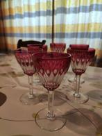 Série de 6 verres VSL rouges, Ophalen of Verzenden, Zo goed als nieuw