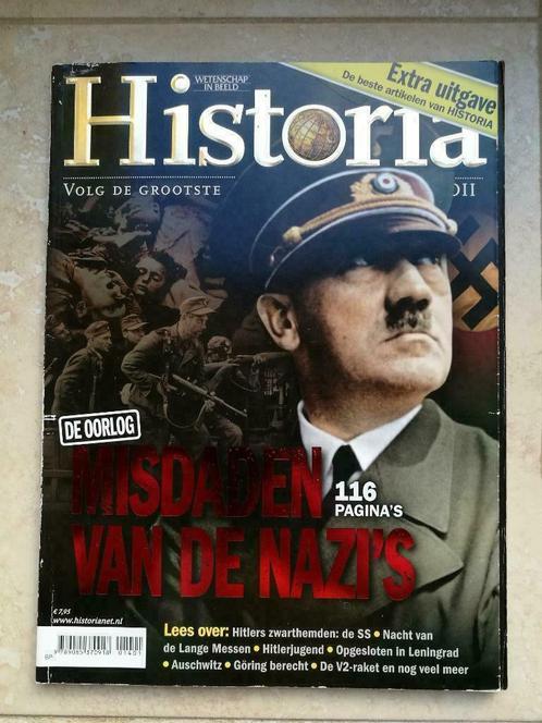 Historia - Misdaden van de nazi's (extra uitgave), Livres, Guerre & Militaire, Envoi