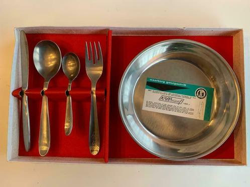 logo babybestek dwergtrol STAINLESS STEEL KARA massief Gembl, Kinderen en Baby's, Babyvoeding en Toebehoren, Nieuw, Overige typen