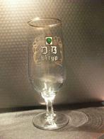 6 Glazen D.B. Urtyp gouden rand, Glas of Glazen, Gebruikt, Ophalen of Verzenden, Glas