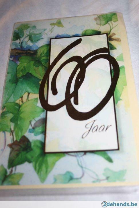 Nieuw  !  Hallmark kaarten (60ste verjaardag) met envelop, Verzamelen, Overige Verzamelen, Nieuw, Ophalen of Verzenden