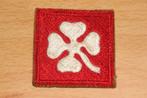 us ww2 "Patch 4Th Army" (origineel), Embleem of Badge, Landmacht, Verzenden