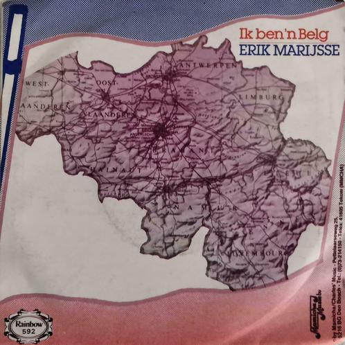ERIK MARIJSSE - Ik ben 'n Belg (single), Cd's en Dvd's, Vinyl Singles, Zo goed als nieuw, Single, Nederlandstalig, 7 inch, Ophalen of Verzenden