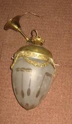 koperen lamp, Antiek en Kunst, Ophalen of Verzenden