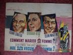Affiche: Film: 'Marriage on the Rocks' met  Frank SINATRA, Verzamelen, Ophalen of Verzenden, Gebruikt