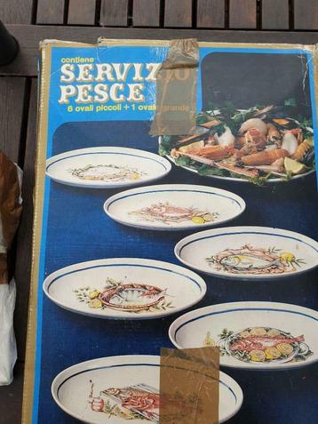Service à poissons, Neuf, Assiettes(s), Enlèvement, Autres matériaux