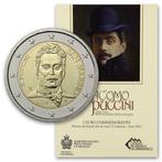 2 euro San Marino 2014 - Puccini (BU), 2 euro, San Marino, Ophalen of Verzenden, Losse munt