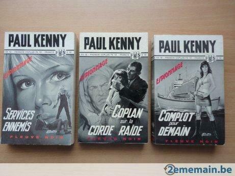3 coplan FX18 de paul kenny (fleuve noir) à 4 euros pièce, Livres, Thrillers, Utilisé, Enlèvement ou Envoi