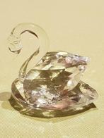 zwaan in boheems kristal, Antiek en Kunst, Antiek | Glaswerk en Kristal, Ophalen of Verzenden
