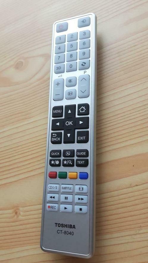 AFSTANDSBEDIENING TOSHIBA CT-8040 SMART TV, Audio, Tv en Foto, Afstandsbedieningen, Nieuw, Origineel, Dvd, Tv, Ophalen of Verzenden