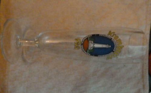 #K Bier glas KROMBACHER PILS Brauerei Bernhard Schadeberg, Verzamelen, Glas en Drinkglazen, Gebruikt, Bierglas, Ophalen of Verzenden