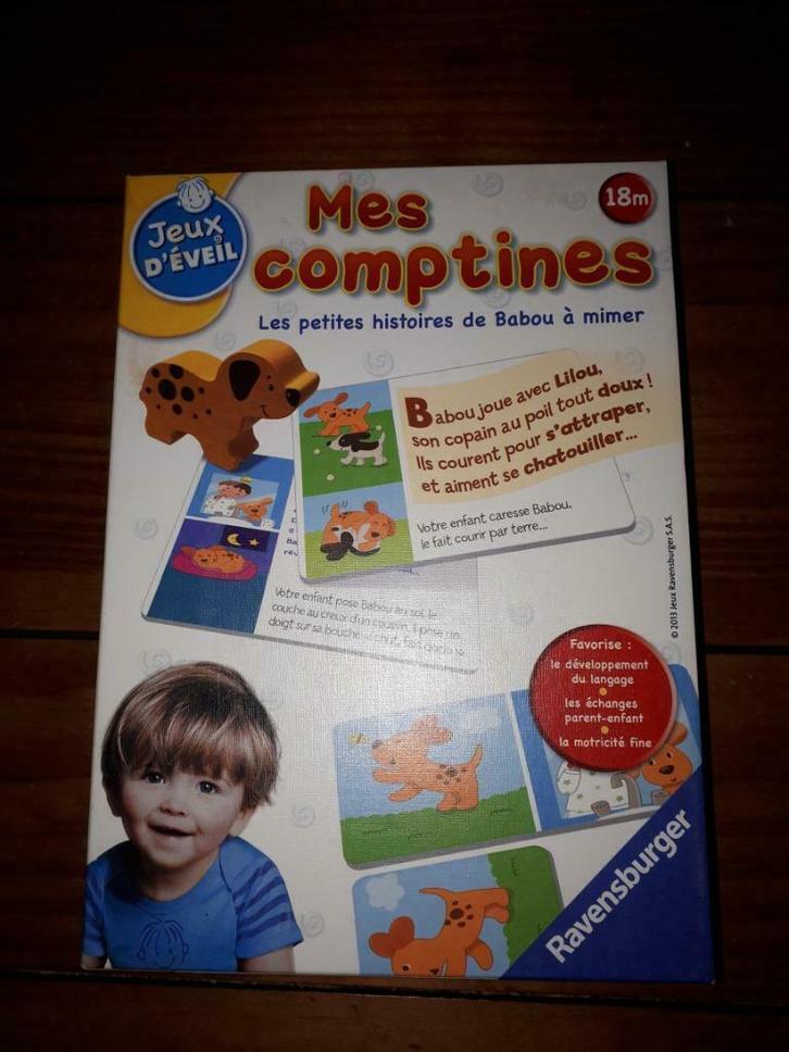 Jeux de société Mes Comptines, Hobby en Vrije tijd, Gezelschapsspellen | Overige, Zo goed als nieuw, Ophalen
