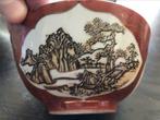 Mooi rood beschilderd Chinees porseleinen kommetje, Antiek en Kunst, Ophalen of Verzenden
