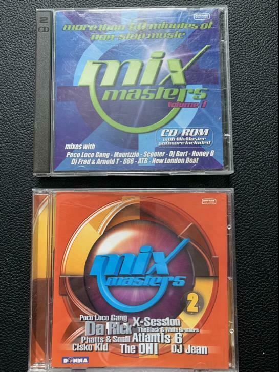 Mixmasters 1 & 2, Cd's en Dvd's, Cd's | Dance en House, Dance Populair, Ophalen of Verzenden
