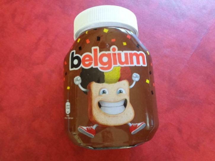 Grand pot "NUTELLA" Collection. Belgium Garçon. Vide., Verzamelen, Overige Verzamelen, Gebruikt, Ophalen of Verzenden