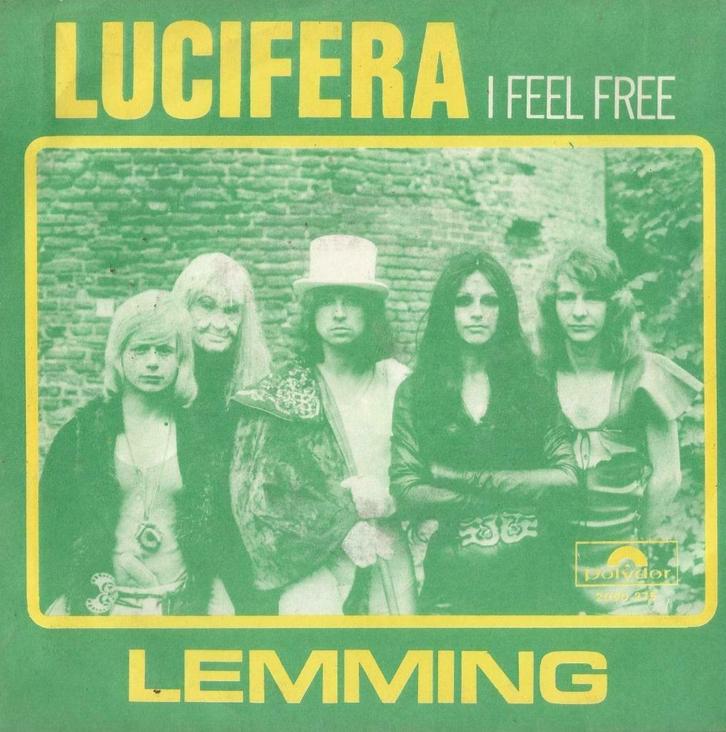 Lemming - Lucifera / I feel free – Single, Cd's en Dvd's, Vinyl Singles, Gebruikt, Single, Nederlandstalig, 7 inch, Ophalen of Verzenden