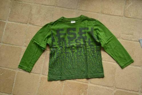 groene longsleeve Diesel 4 j, Kinderen en Baby's, Kinderkleding | Maat 104, Zo goed als nieuw, Jongen, Shirt of Longsleeve, Ophalen of Verzenden