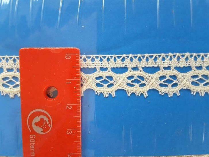 dentelle - valencienne écru 18  mm 100% coton  D9, Hobby & Loisirs créatifs, Couture & Fournitures, Neuf, Dentelle, Enlèvement ou Envoi