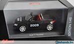 1:43 Schuco Audi TT roadster Geneve 2009 zwart, Nieuw, Ophalen of Verzenden, Auto