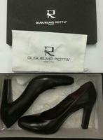 271A*Guglielmo ROTTA superbes escarpins cuir de luxe (39,5), Noir, Escarpins, Porté