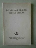 De Vlaamse muziek sedert Benoit, Boeken, Ophalen of Verzenden
