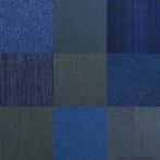 Goedkope tapijttegels | BoogieWoogie blue tapijttegelmix