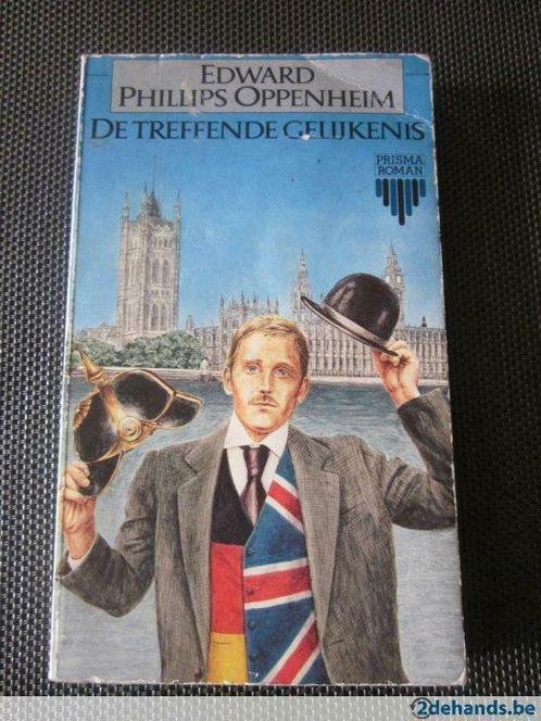 de treffende gelijkenis - edward philips oppenheim, Boeken, Avontuur en Actie, Gelezen, Ophalen of Verzenden