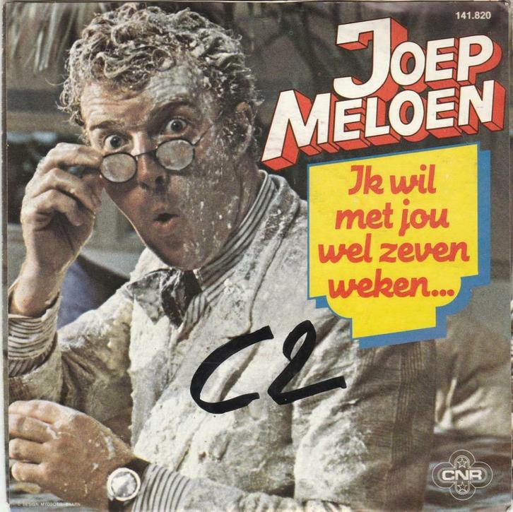 45T: Joep Meloen: Ik ben Joep Meloen, Cd's en Dvd's, Vinyl | Nederlandstalig, Overige formaten, Ophalen of Verzenden