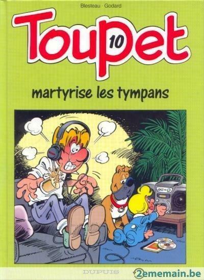 Toupet – Toupet martyrise les tympans T10 EO, Boeken, Stripverhalen, Gelezen, Ophalen of Verzenden