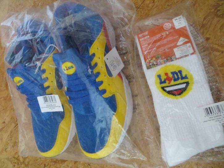 Sneakers / sneakers & sokken LIDL Maat EU 41, Kleding | Heren, Schoenen, Nieuw, Sneakers, Blauw, Verzenden