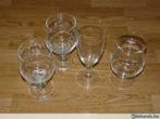 Vier bierglazen, Huis en Inrichting, Keuken | Servies, Ophalen of Verzenden, Gebruikt, Glas of Glazen