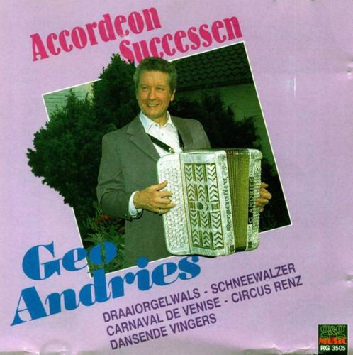 Geo Andries ‎– Accordeon Successen, CD & DVD, CD | Instrumental, Enlèvement ou Envoi