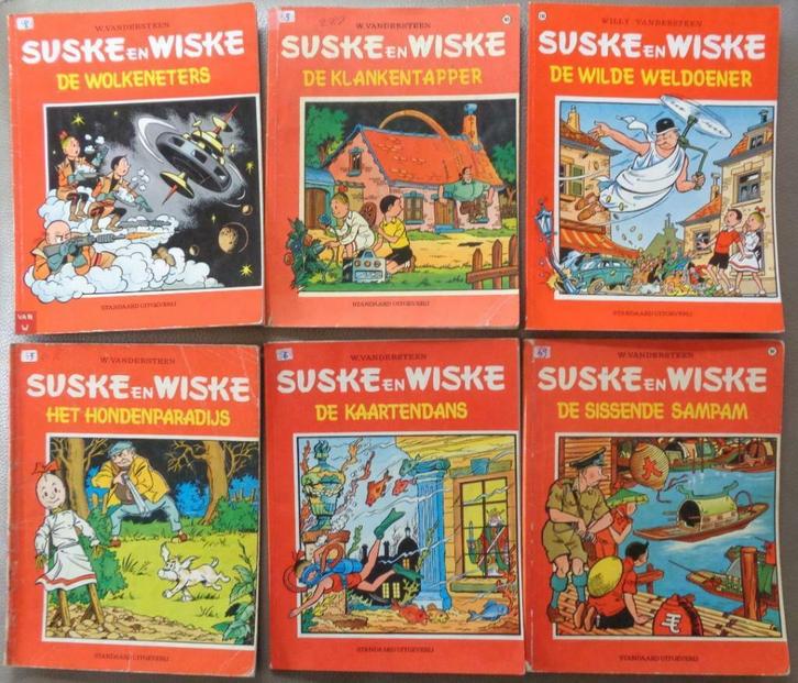 Suske en Wiske - 6 albums - deel 9, Boeken, Stripverhalen, Ophalen of Verzenden