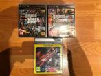 3 jeux Playstation 3 originaux, Comme neuf, Aventure et Action, Enlèvement ou Envoi, 1 joueur