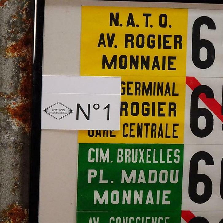 Lijnfilms/ kader MIVB 2022-021, Antiek en Kunst, Curiosa en Brocante, Ophalen