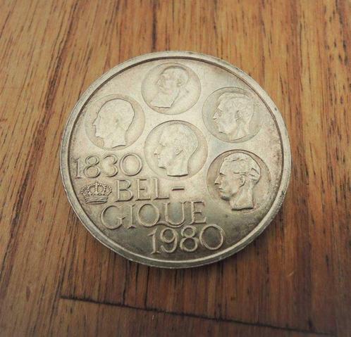 pièce commémorative de 500 francs belges 1980, Postzegels en Munten, Munten | Europa | Euromunten, België, Zilver, Ophalen of Verzenden