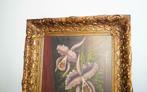 Antieke Barok schilderij bloem van schilder J.Pot 53 x 43, Antiek en Kunst, Ophalen of Verzenden