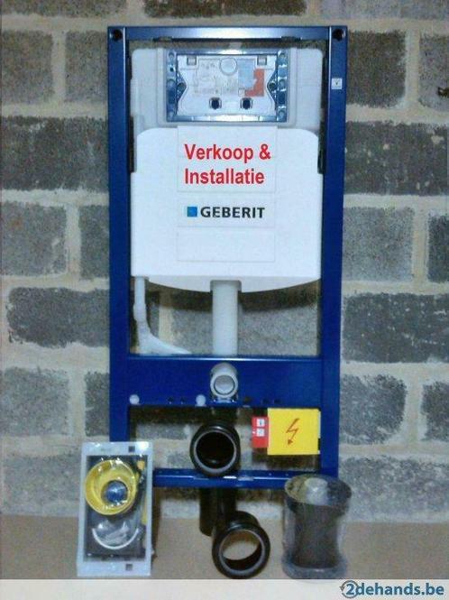 Sanitair installateur - loodgieter - installatie Geberit