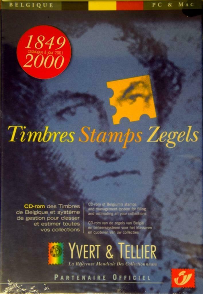 CD-Rom Yvert & Tellier de 1849 à 2001 – Neuf, Postzegels en Munten, Postzegels | Toebehoren, Overige typen, Ophalen of Verzenden