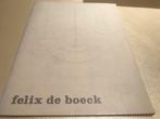 Felix De Boeck peintures dessins 60pag, Livres, Comme neuf, Enlèvement ou Envoi, Peinture et dessin