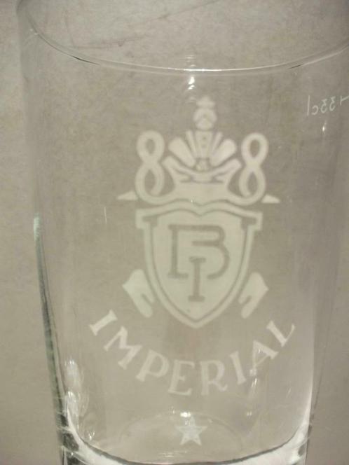 Verres à bière anciens Imperial, Collections, Marques de bière, Comme neuf, Verre ou Verres, Autres marques, Enlèvement