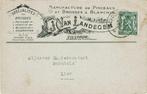 Vilvoorde reclamekaart J. Van Landegem 1936, Verzenden, Gebruikt